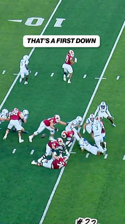 Just how the Hoosiers drew it up 😅