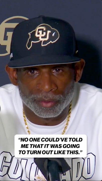 Deion Sanders takes responsibility for Colorado's performance vs. Houston 👀