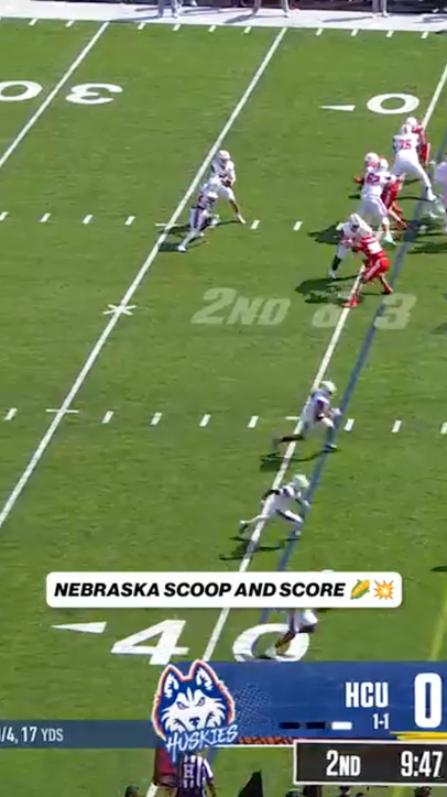 Nebraska came to play 😤