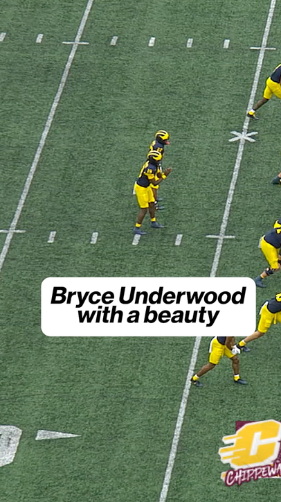 Bryce Underwood fires a dime for the Touchdown 🎯🔥