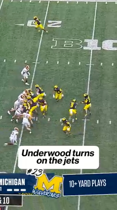 Bryce Underwood with the wheels 🔥
