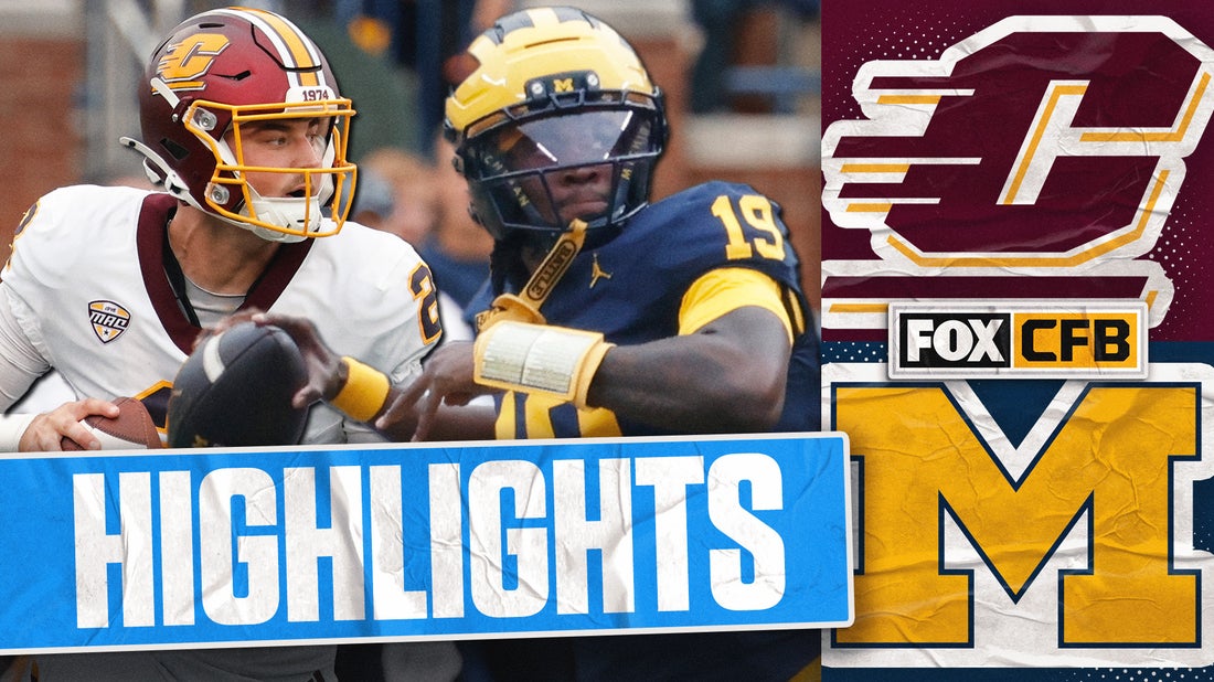 Central Michigan Chippewas vs. No. 23 Michigan Wolverines Highlights | FOX College Football