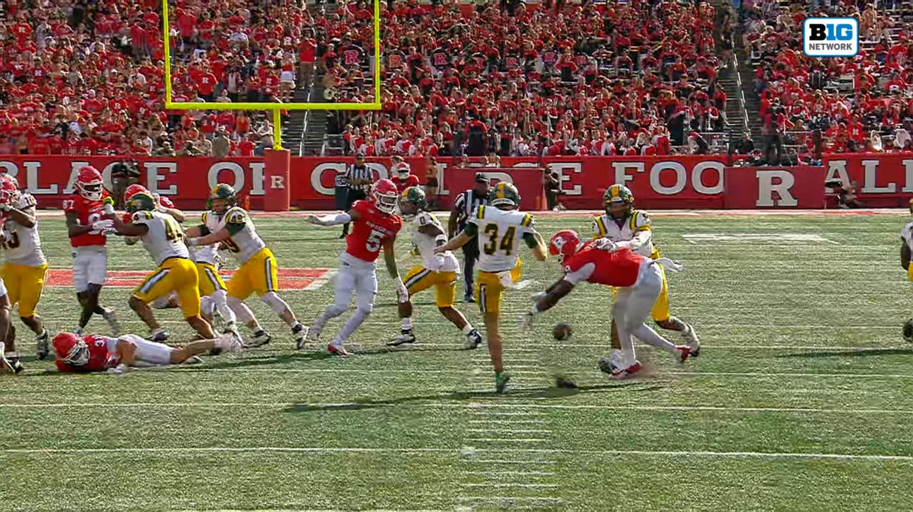 Rutgers gets two blocked punts in first half, turning both into touchdowns against Norfolk State
