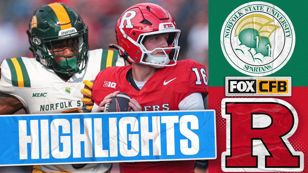 Norfolk State Spartans vs. Rutgers Scarlet Knights Highlights | FOX College Football