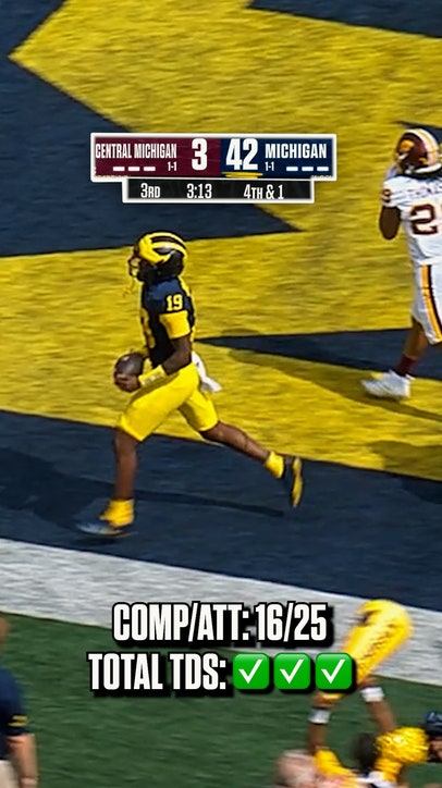 Every Bryce Underwood pass from a DOMINANT Michigan win 〽️