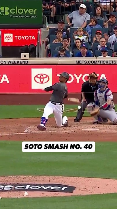 Juan Soto extends the Mets lead as he enters the 40/30 Club! 💥 