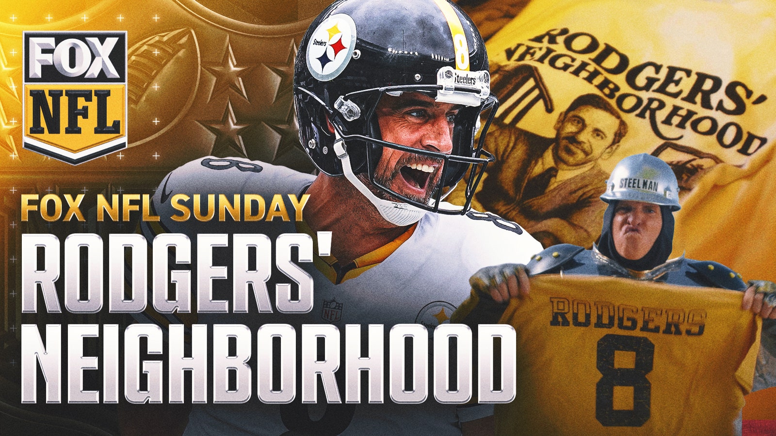 Steelers fans REACT to Aaron Rodgers being their new QB1 | FOX NFL Sunday