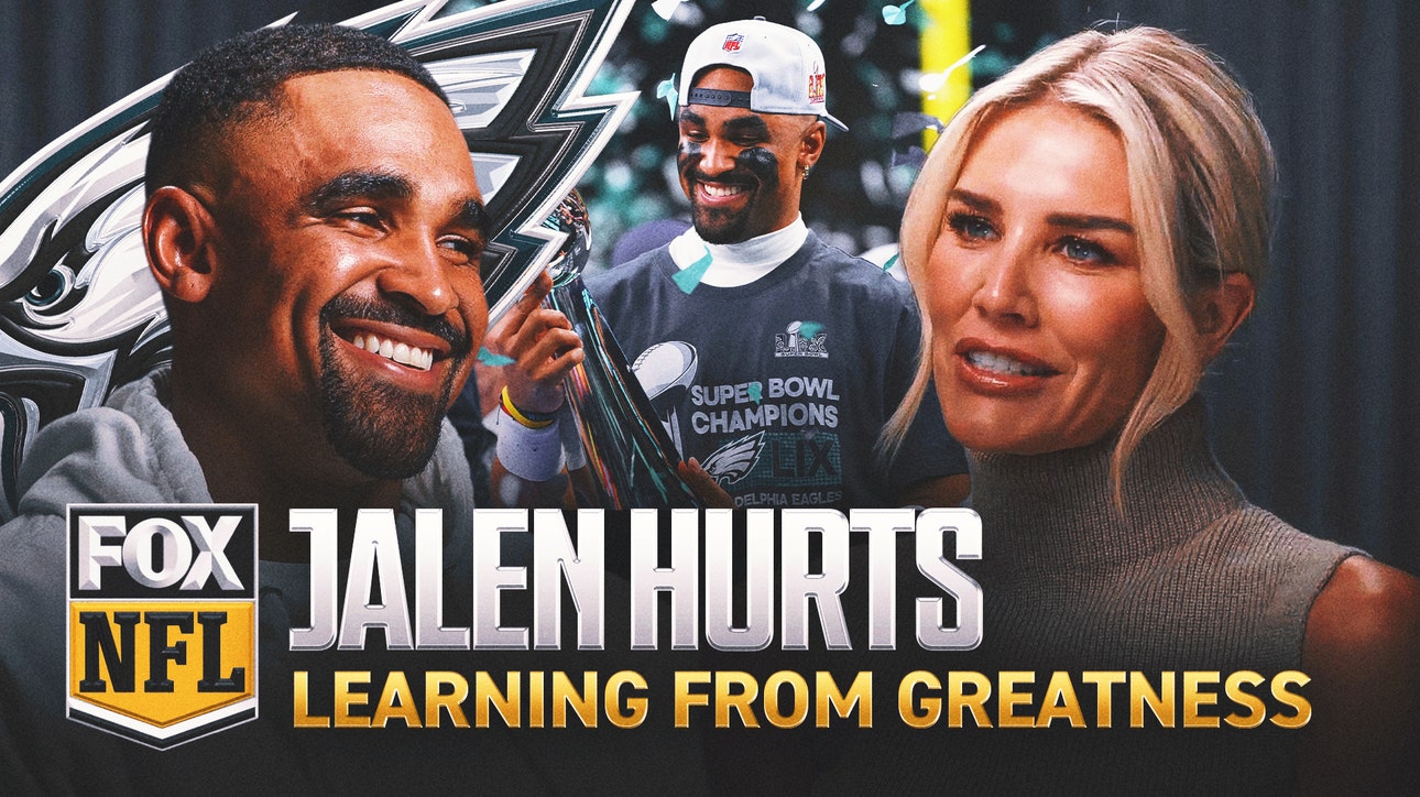 Jalen Hurts on influence of Michael Jordan, Tom Brady and other legends on his career