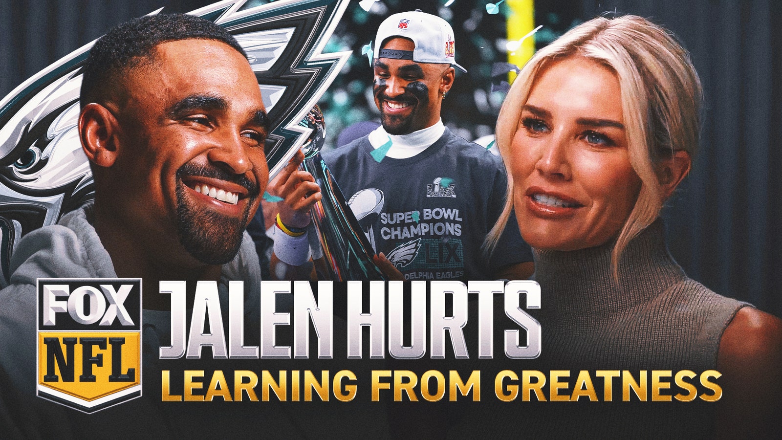 Jalen Hurts on influence of Michael Jordan, Tom Brady and other legends on his career