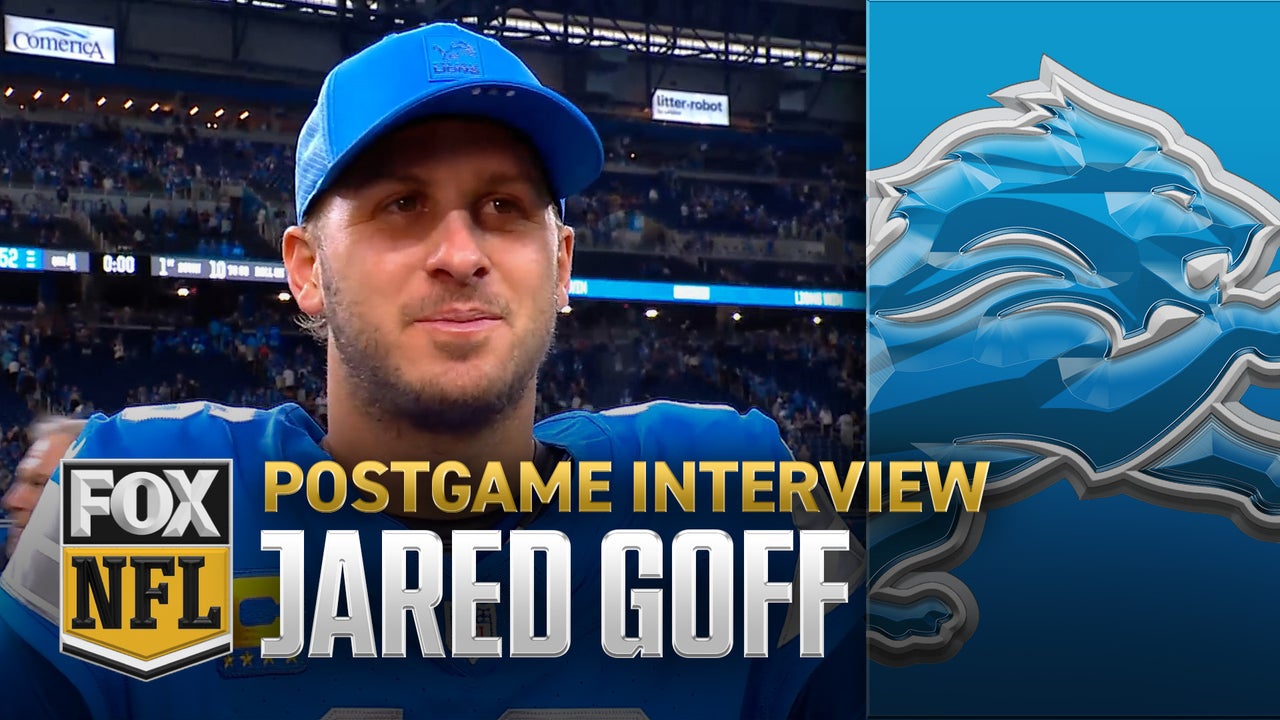 Jared Goff on Lions' dominant 52-21 win over Bears | NFL on FOX