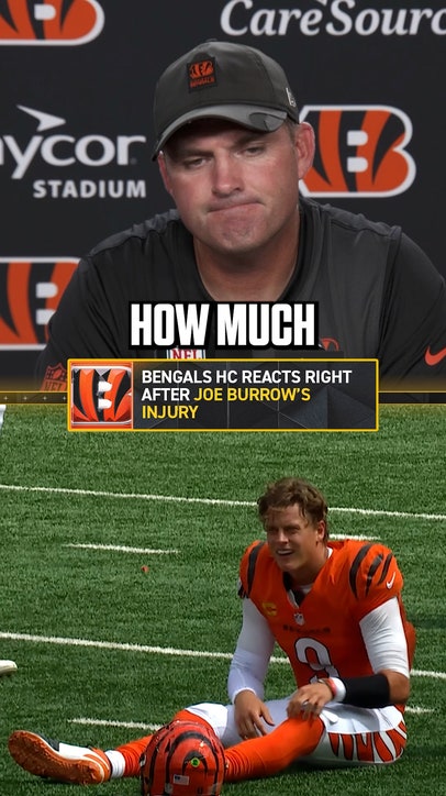 Zac Taylor on Joe Burrow's uncertainty