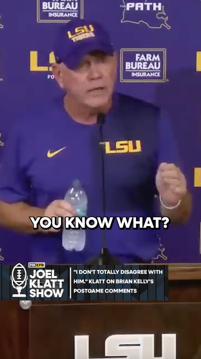 "I don't totally disagree with him." 😲