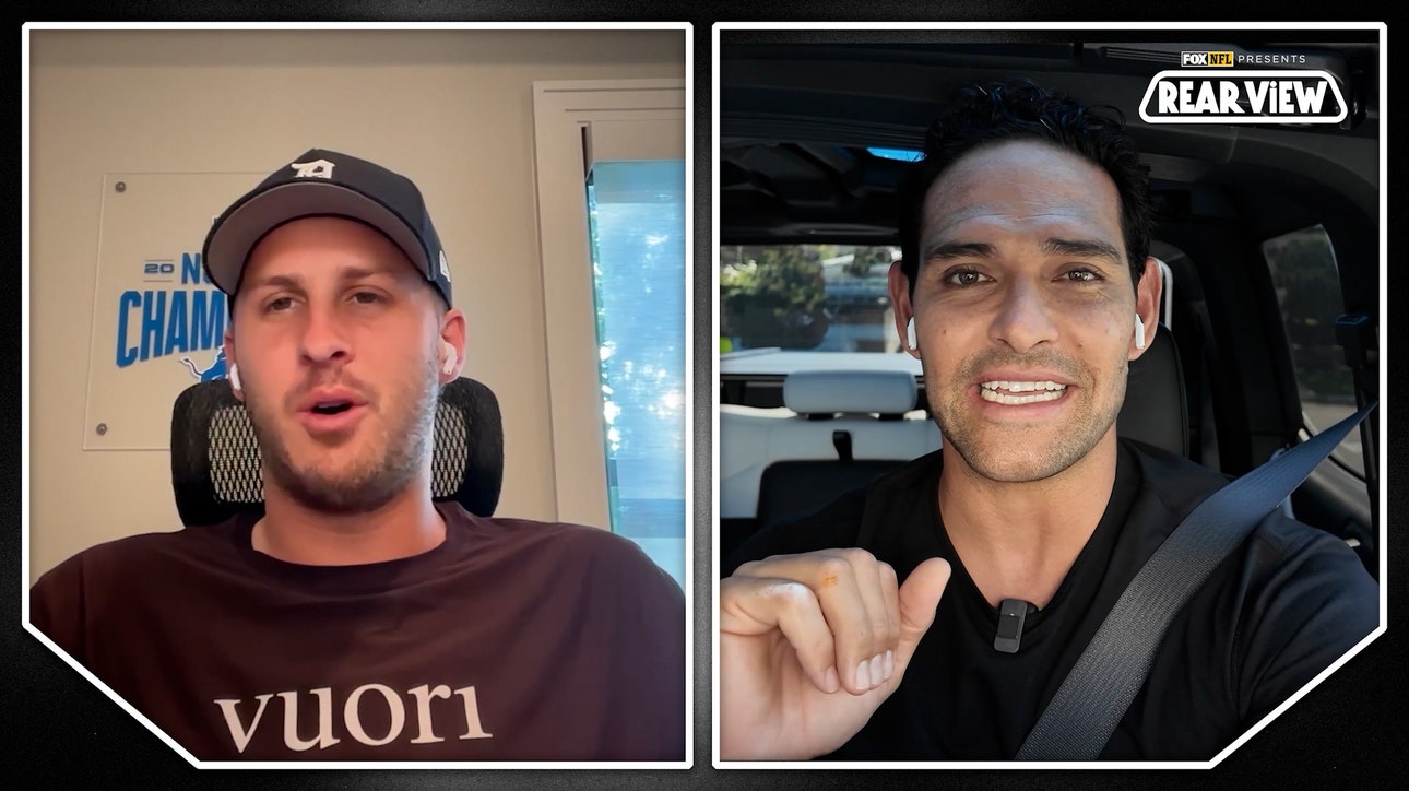 Jared Goff explains what makes Lions WR Amon-Ra St. Brown so valuable | Rearview