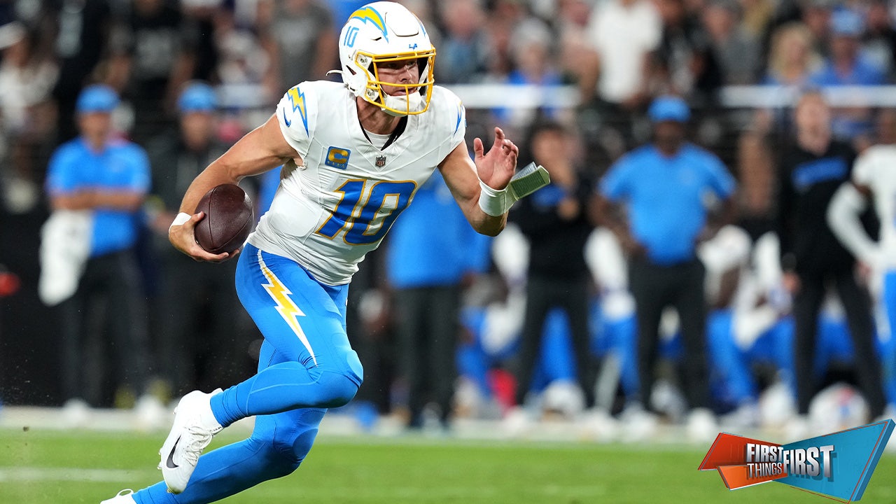 Justin Herbert off to a 2–0 start — Has he entered the Elite QB tier? | First Things First