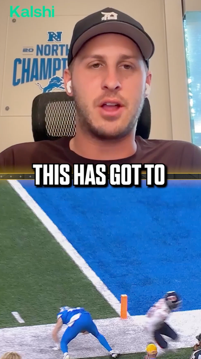 Jared Goff gives props to his new weapon Isaac TeSlaa 💥