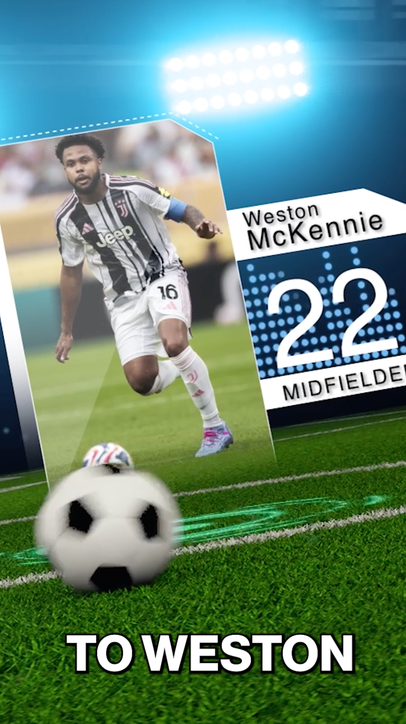 An ode to Weston McKennie 🗣️