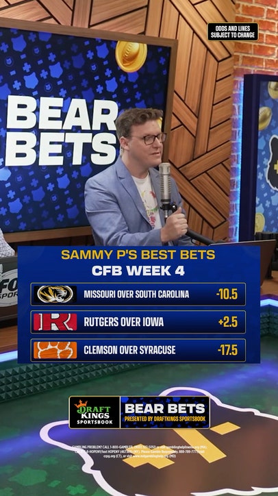 Geoff & Sammy P's Best Bets for Week 4 🤑