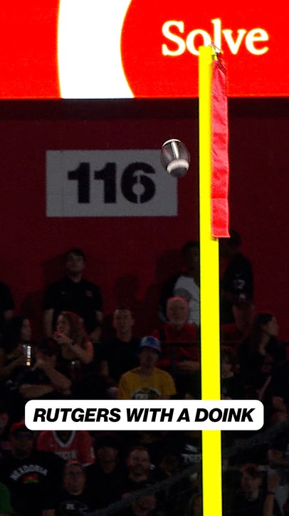 He had 18-straight makes before this doink 🫣