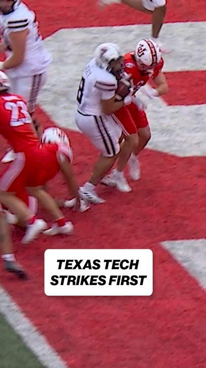 Texas Tech is on the board first 🏈