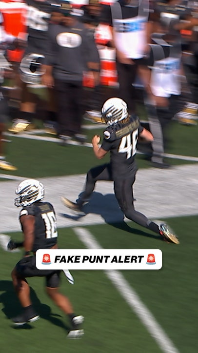 A dream come true for Oregon punter James Ferguson-Reynolds 👏