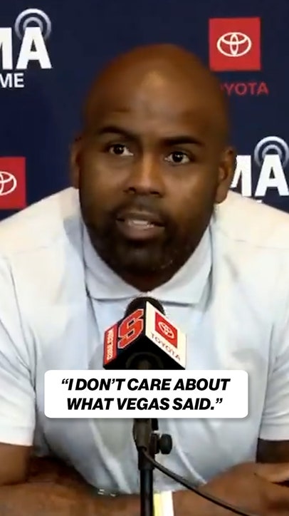 Syracuse HC Fran Brown before upsetting Clemson 🗣️