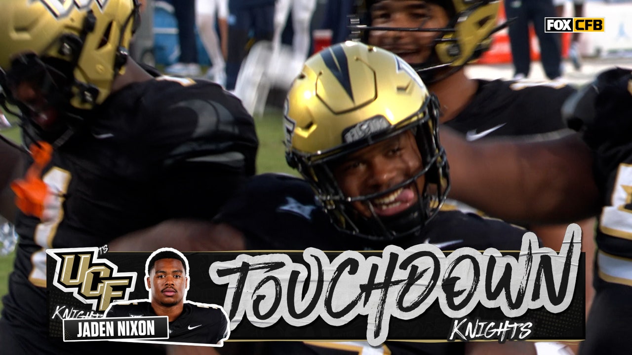 Jaden Nixon rushes for 5-yard TD, extending UCF's lead over North Carolina
