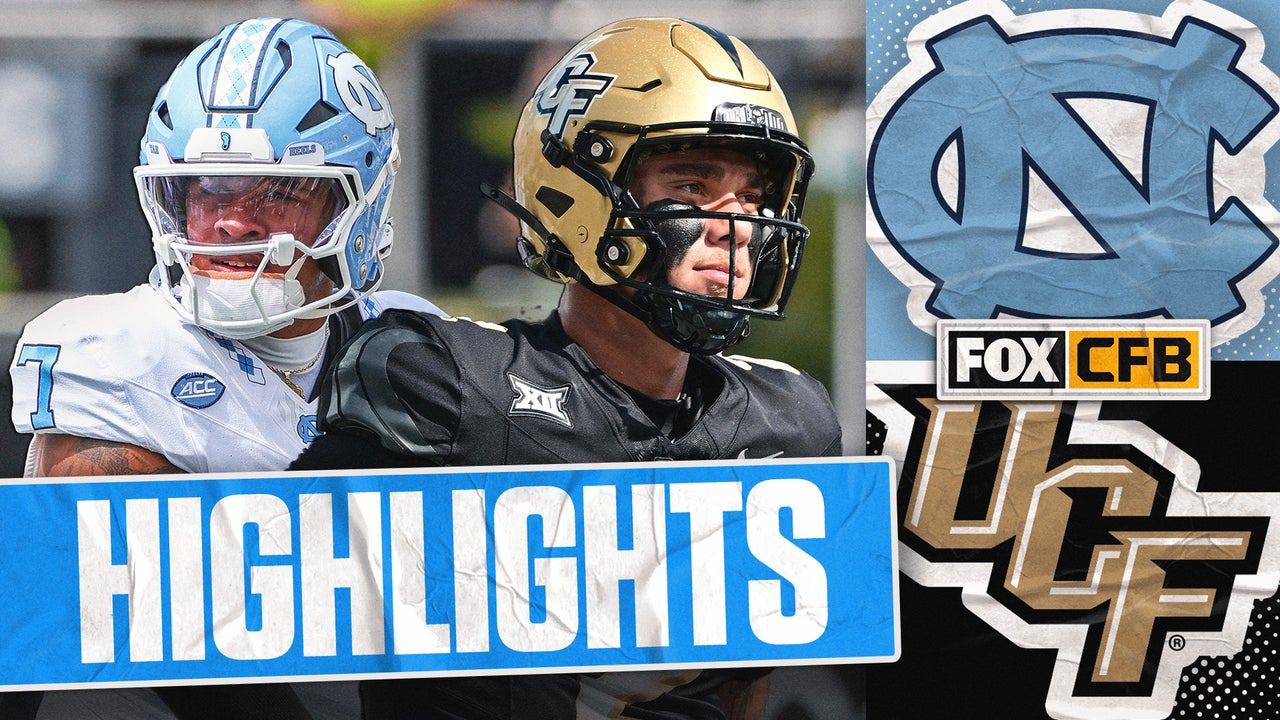 North Carolina Tar Heels Vs UCF Knights Highlights FOX College 
