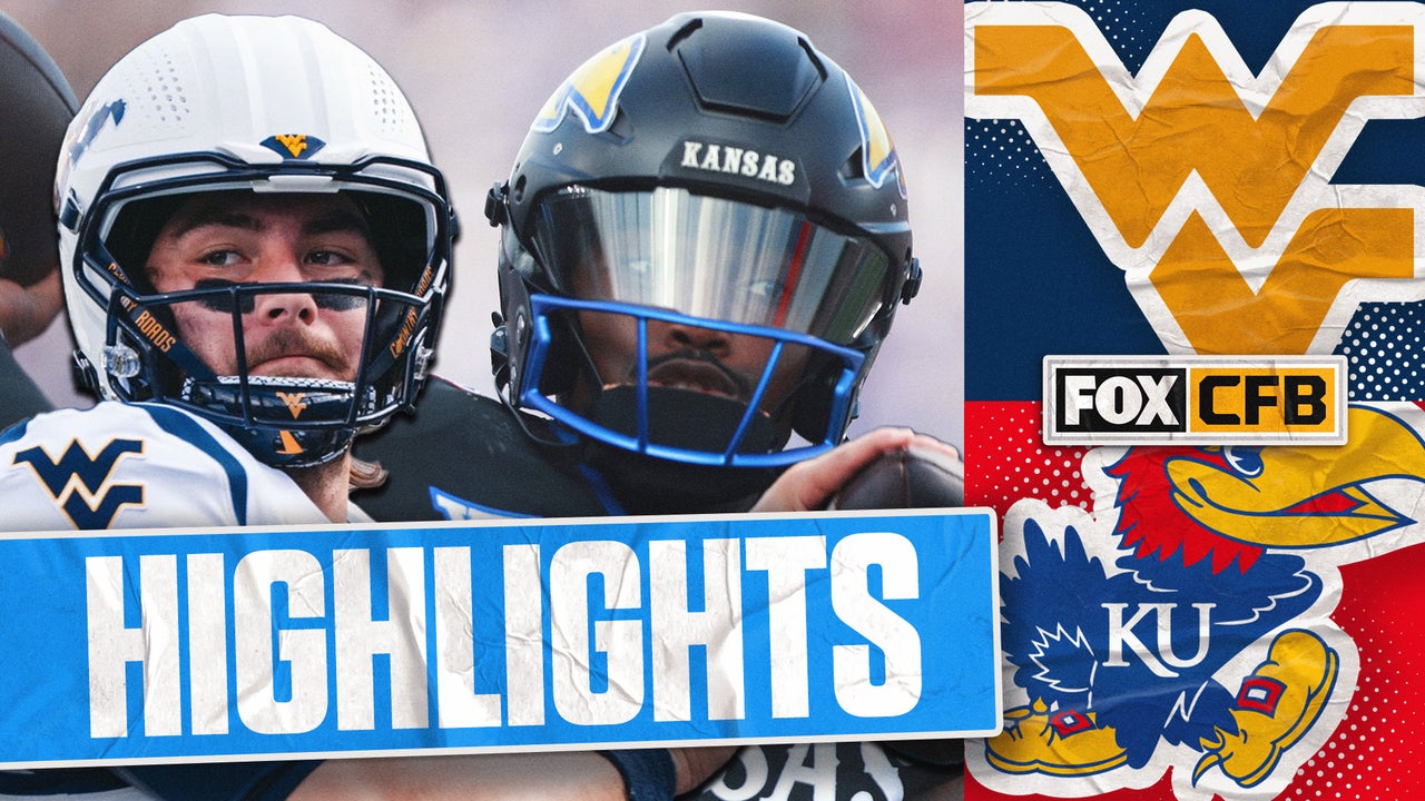 West Virginia Mountaineers vs. Kansas Jayhawks Highlights | FOX College Football