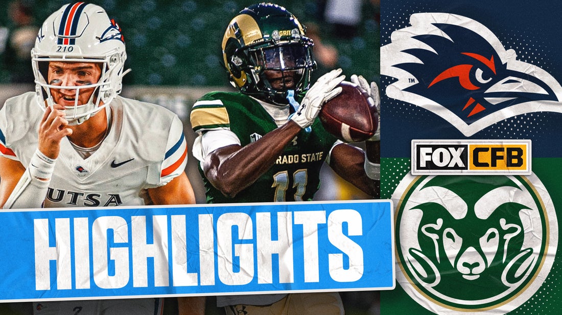 UTSA Roadrunners vs. Colorado State Rams Highlights | FOX College Football