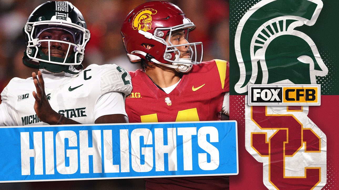 Michigan State Spartans vs. No. 25 USC Trojans Highlights | FOX College Football