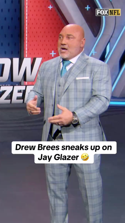 Drew Brees has arrived to NFLonFOX Kickoff 👏