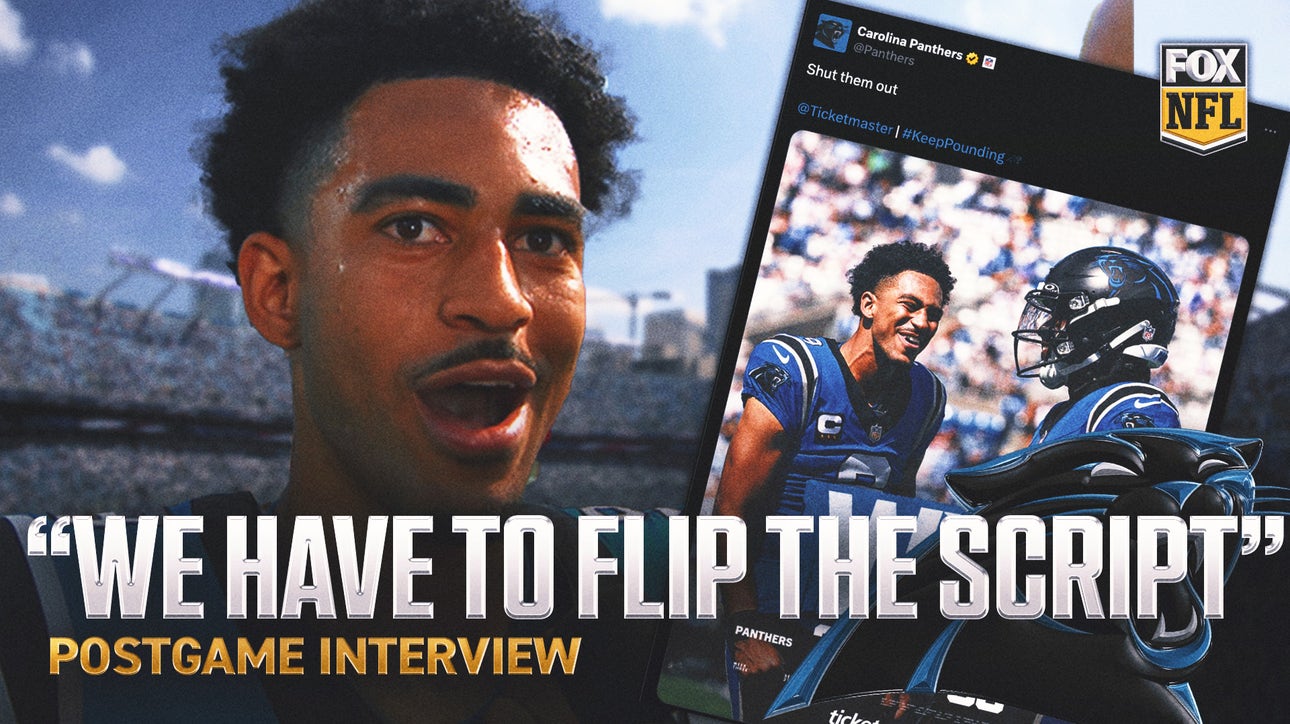 Panthers' Bryce Young speaks after statement win vs. Falcons | NFLonFOX