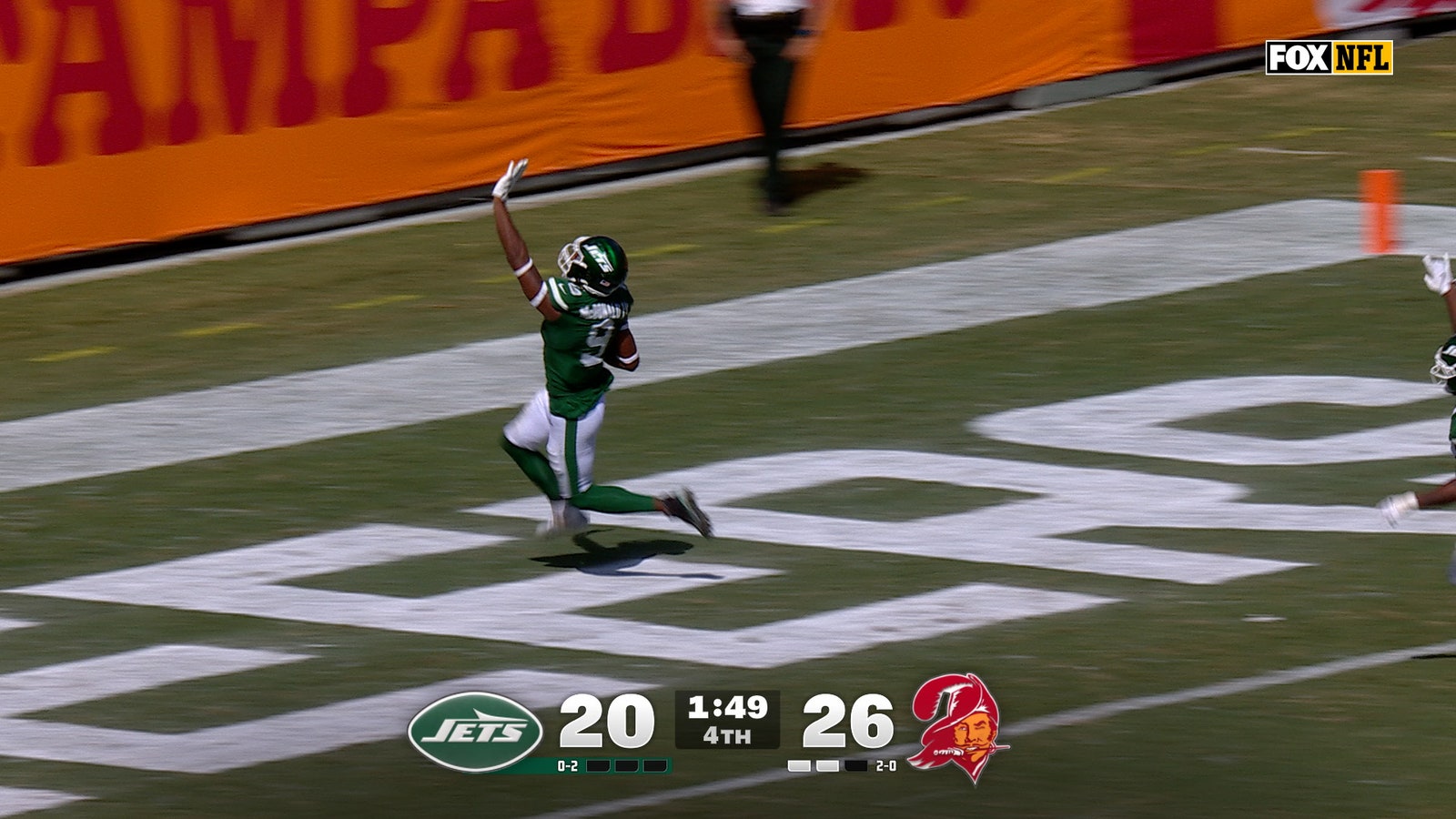 Jets' Will McDonald IV blocks field goal and returns 50-yard TD, taking lead over Buccaneers | NFL Highlights