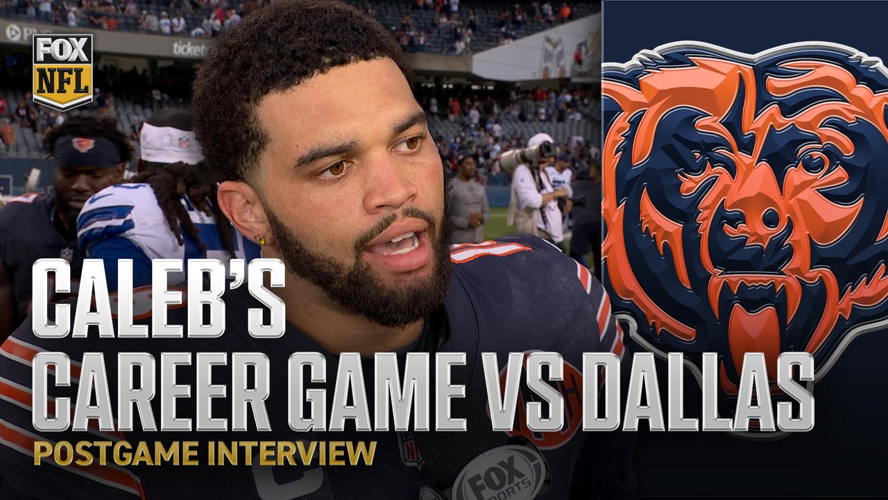 Bears' Caleb Williams on 4-TD game vs. Cowboys, Ben Johnson's first win & more | NFL on FOX
