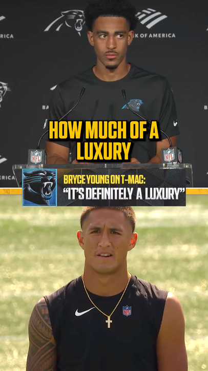 👏 Bryce Young praises T-Mac after win over Falcons