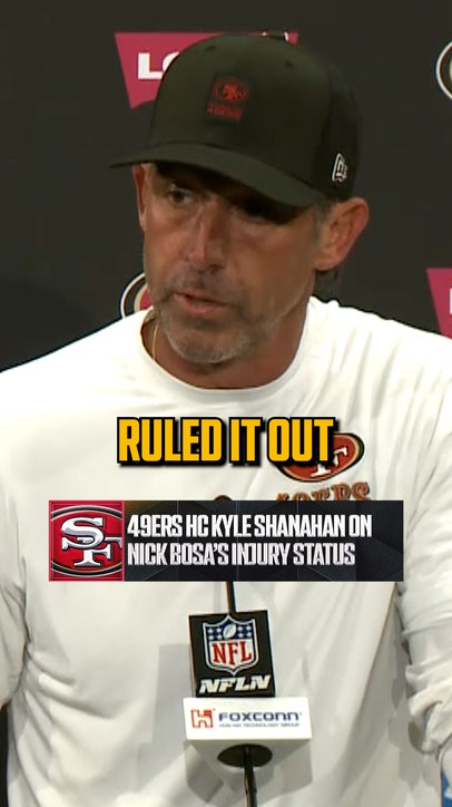 49ers have not ruled out an ACL-related injury with Nick Bosa 🙏 