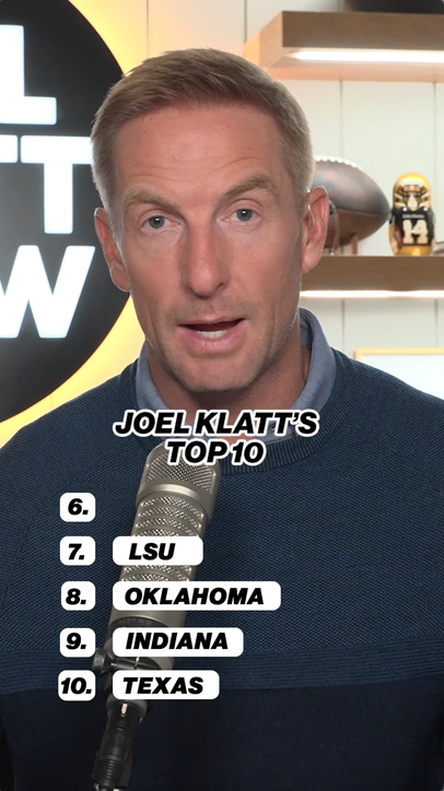 Joel Klatt reveals his new top 10 👀