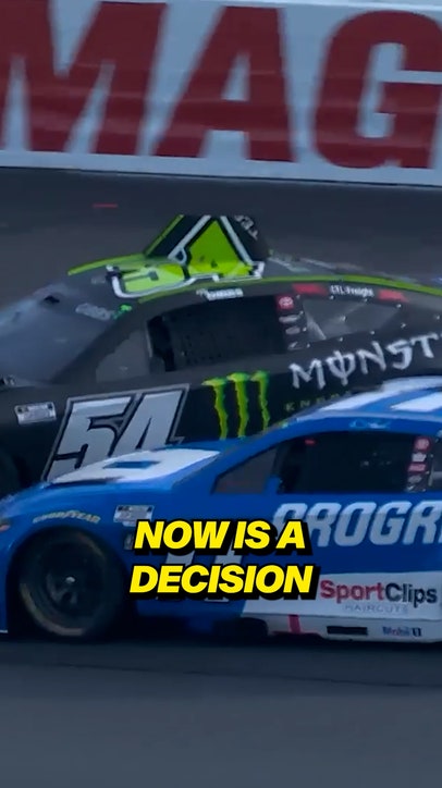 'Is that the moment that derails Denny Hamlin's 2025 championship?' 🤔