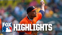 Astros vs. Athletics Highlights | MLB on FOX