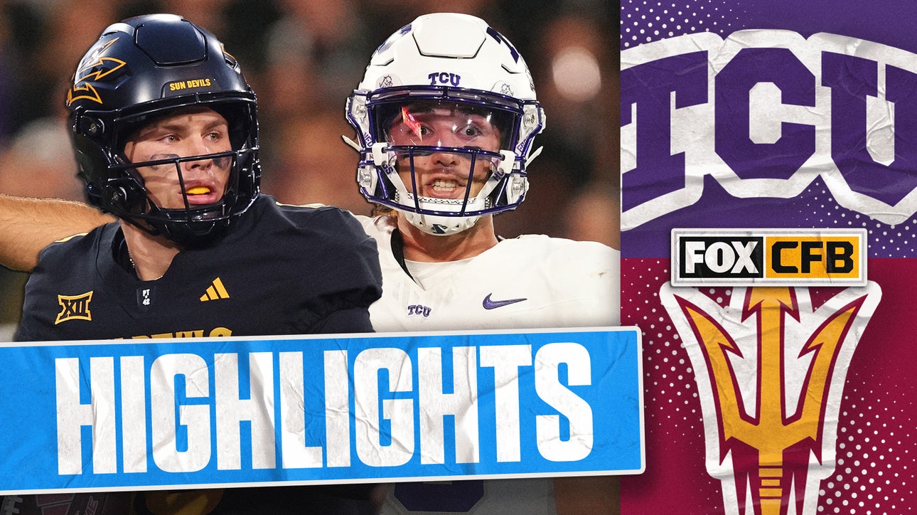No. 24 TCU Horned Frogs vs. Arizona State Sun Devils Highlights | FOX College Football