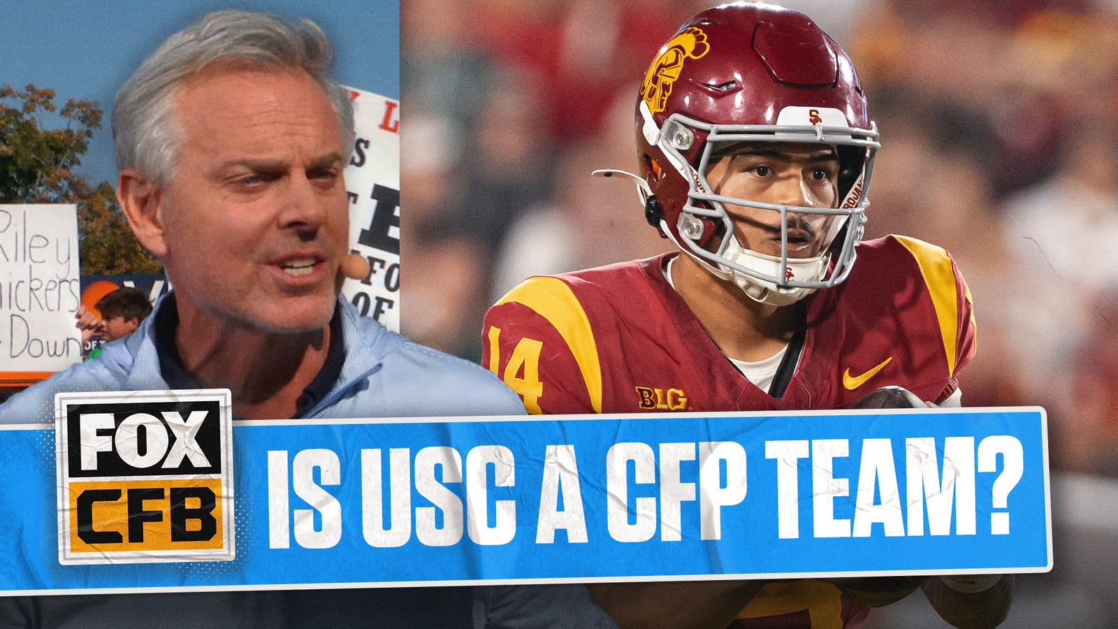 Colin Cowherd talks No. 21 USC with Urban Meyer