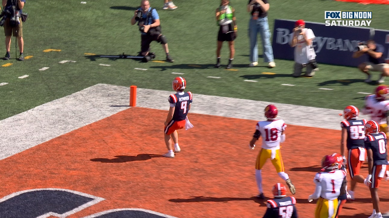 Luke Altmyer rushes for 12-yard TD to give Illinois an early lead over USC