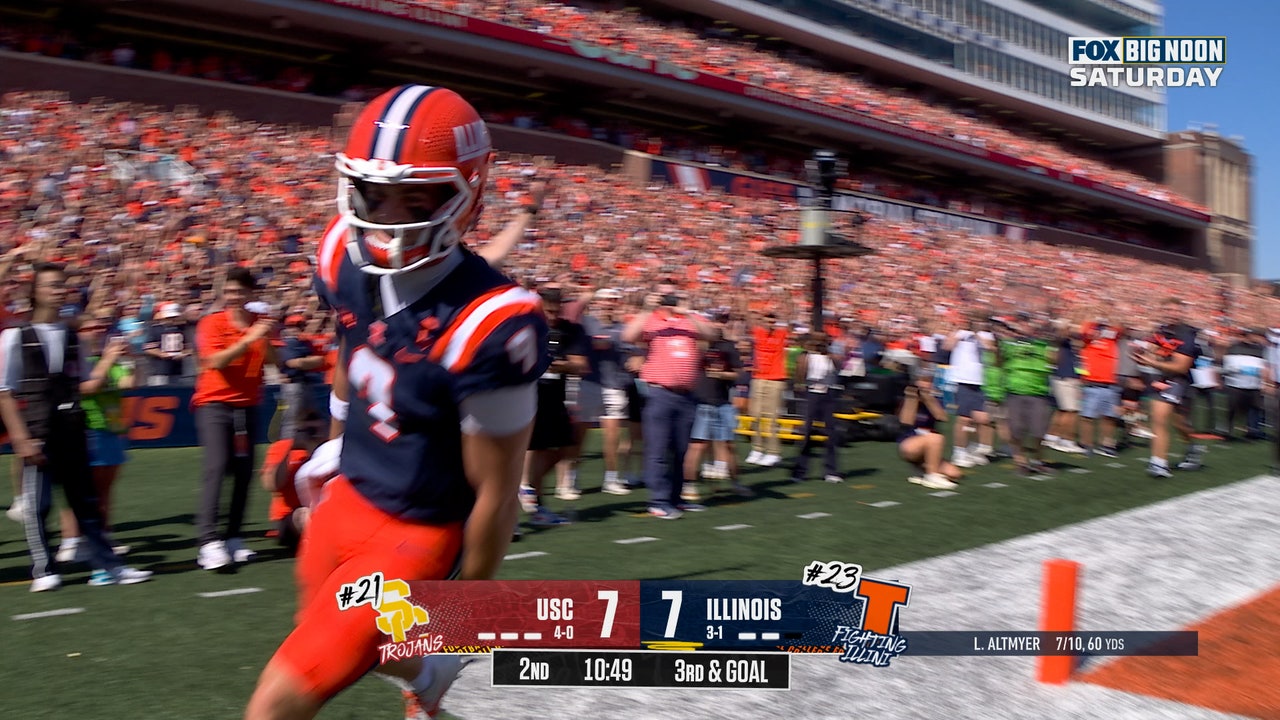 Illinois takes lead over USC on Double-Reverse TD to Luke Altmyer