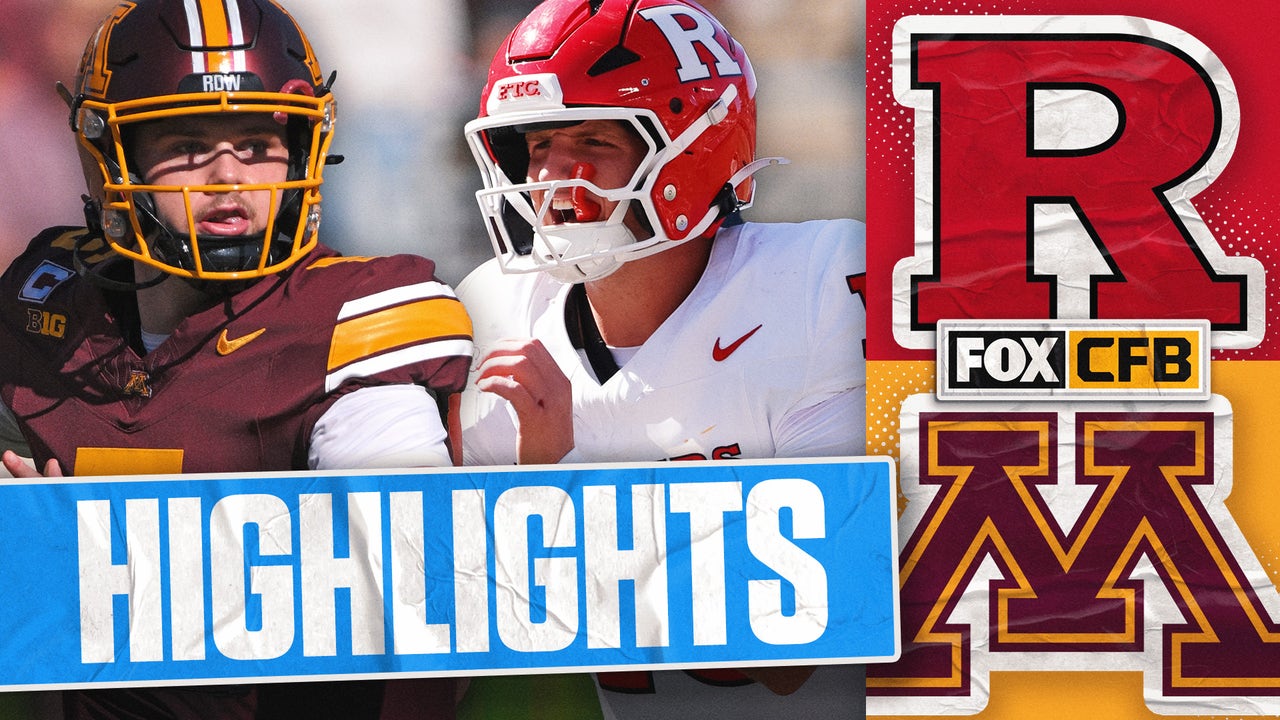 Rutgers Scarlet Knights vs. Minnesota Golden Gophers Highlights | FOX College Football