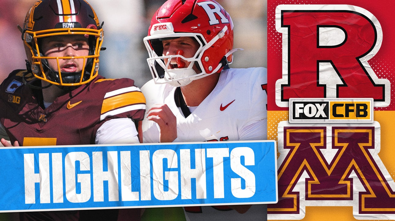 Rutgers Scarlet Knights vs. Minnesota Golden Gophers Highlights | FOX College Football