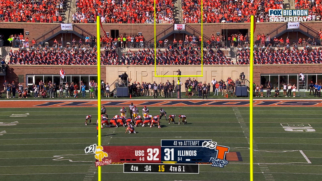 Illinois Stuns USC with Last-Second Field Goal in Big Ten Thriller