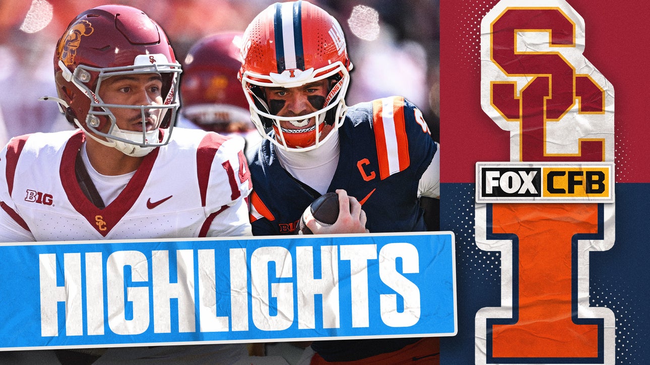 No. 21 USC Trojans vs. No. 23 Illinois Fighting Illini Highlights | FOX College Football