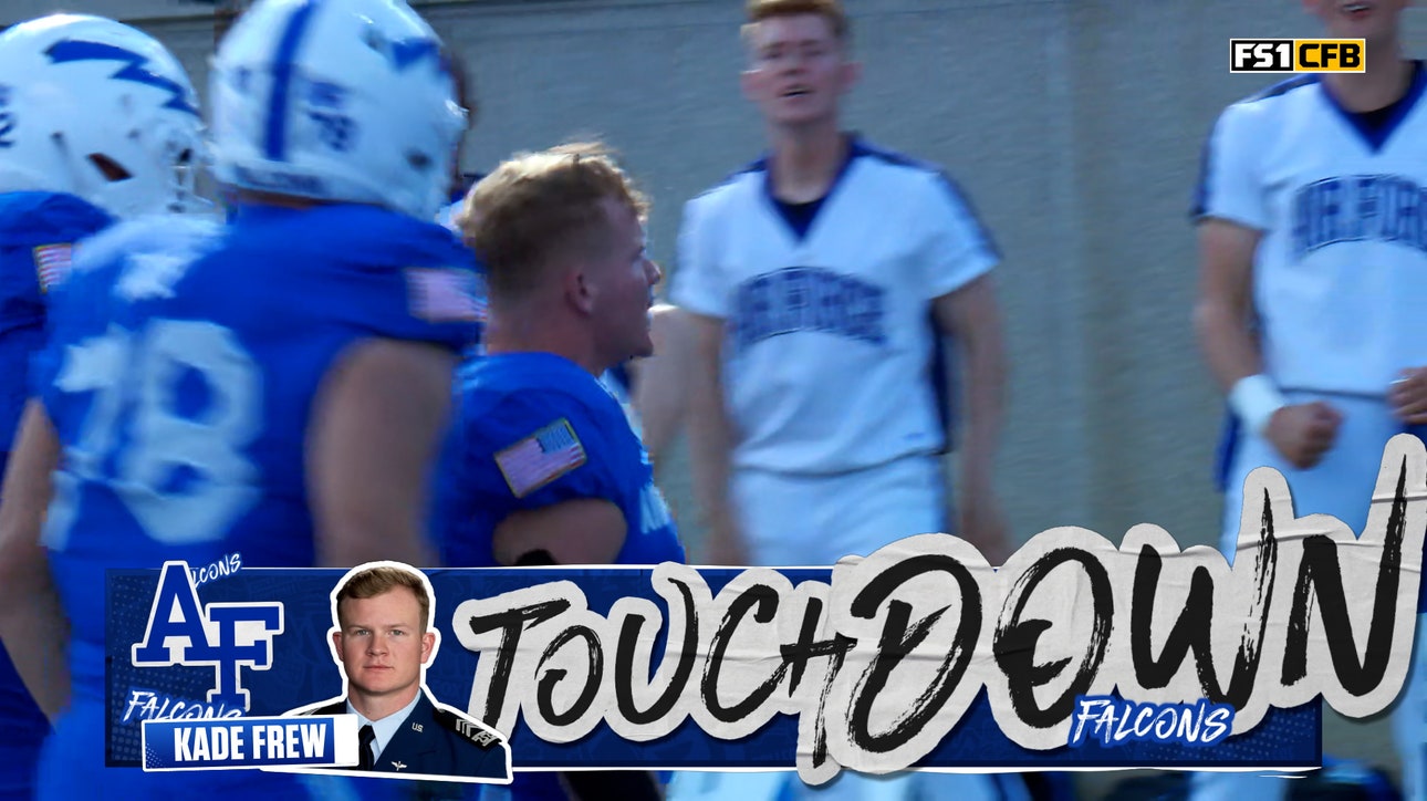 Air Force's Kade Frew rushes for 11-yard TD, shrinking deficit against Hawai'i
