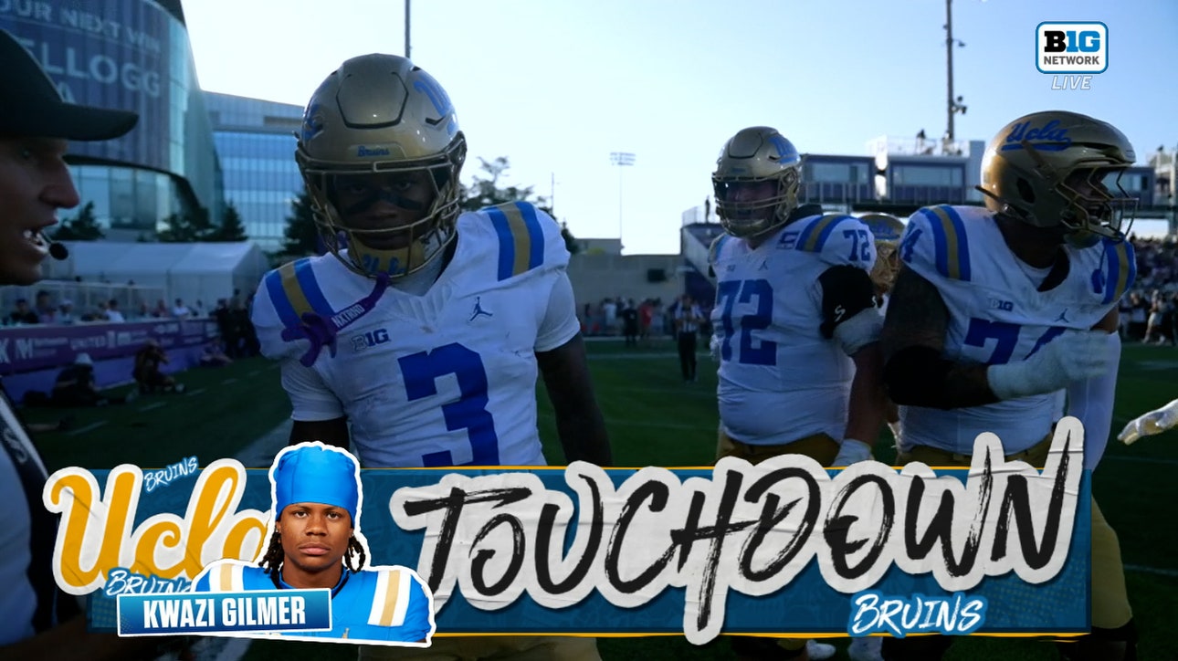 Nico Iamaleava connects with Kwazi Gilmer for 29-yard TD, cutting UCLA's deficit vs. Northwestern