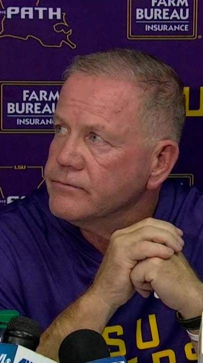 Brian Kelly on LSU's loss to Ole Miss